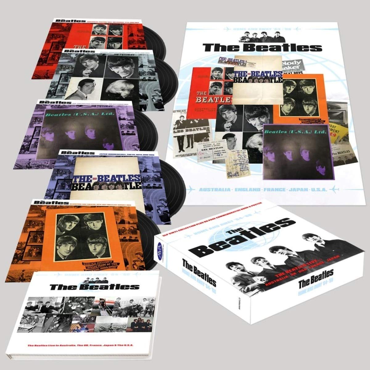 Home and Away '64-'66 (5lp-Set+Book+Poster) [Vinyl LP